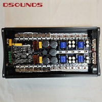 Amplificateur de voiture 10K.1, amplificateur de voiture brésilien avec télécommande filaire, 10000Wrms à 1OHM, amplificateur de voiture monobloc pour caisson de basses de voiture