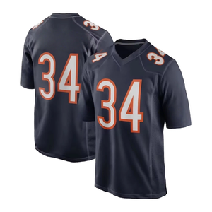 Kaos Sepak Bola Fashion Murah Grosir, Bernapas, Logo Bordir Sublimasi Kustom, Jersey Sepak Bola Amerika - Product Image 5