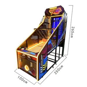 เครื่องเล่นบาสเก็ตบอลอาร์เคดคุณภาพสูง เกมที่เด็กและผู้ใหญ่สามารถเล่นร่วมกันได้ กีฬาในร่ม บาสเก็ตบอลสตรีท อุปกรณ์เกมอาร์เคดที่ทนทาน - Product Image 1