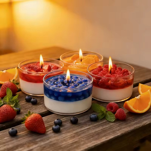 Wholesale Dessert Shaped Scented <b>Candle</b> Patisserie Novelty Soy Wax <b>Candle</b> for Home Decor Valentines Gift Wedding Party Birthday - Product Image 1