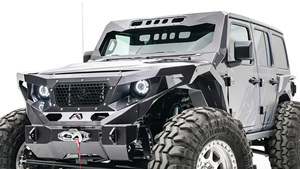 Marco de protección para ventana de coche, accesorios de Exterior, fabfour, ViCowl, para <span class=keywords><strong>Jeep</strong></span> <span class=keywords><strong>Wrangler</strong></span> JL y Gladiador, 2018 + - Product Image 3