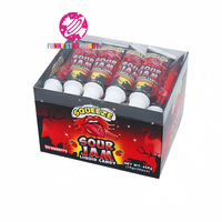 Forme de dentifrice confiture aigre bonbons liquides ODM bonbons personnalisés saveur fruitée presser acide confiture gelée liquide bonbons