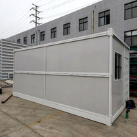 Bâtiment pliable préfabriqué en acier léger, structure en acier, mini-unité de stockage industrielle