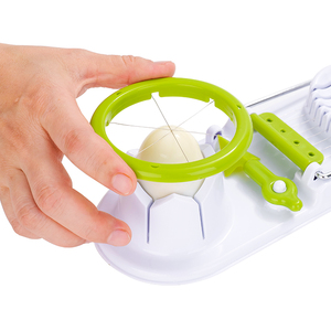 Accessoires de cuisine modernes de qualité alimentaire, outils de <span class=keywords><strong>cuisson</strong></span> manuels, trancheur à œufs en plastique, écologique - Product Image 3