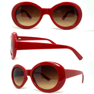 PC de moda gafas oval <span class=keywords><strong>kurt</strong></span> <span class=keywords><strong>cobain</strong></span> gafas de sol de color personalizado gafas de sol polarizadas gafas de 2020 - Product Image 1