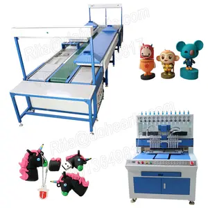 Plastic Coil silicone soft Non-slip 3d Multicolor Rubber Manufacturing foot Floor Door Pvc Car carpet Mat Making Machine