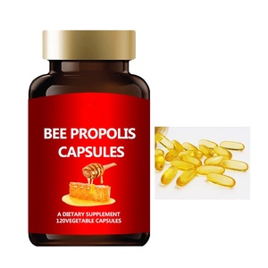 Integratore Alimentare di Fibre Dietetiche, Compresse di Propoli d'Api, Supporto Immunitario, Proteine in Bulk, Compresse di Propoli 500mg - Product Image 2