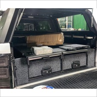 Systèmes de tiroirs universels à double tiroir à 4 roues motrices à vendre VRD4X4 Tiroir de benne de camionnette pour F150 Tundra Tacoma Hilux Ranger
