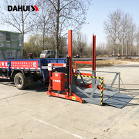 Plateforme de chargement et de déchargement hydraulique mobile 3000 kg, garde-corps de sécurité pour conteneurs de camions portables, acier au carbone, certifiée CE ISO