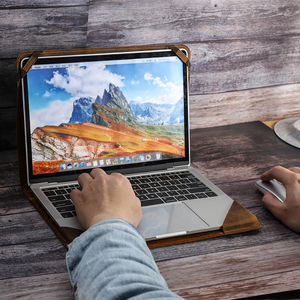 Custodia Protettiva Personalizzata in Vera Pelle da <span class=keywords><strong>13</strong></span> Pollici per Laptop, <span class=keywords><strong>Borsa</strong></span> per Business Mac Pro <span class=keywords><strong>Air</strong></span>, Adatta a Laptop da <span class=keywords><strong>13</strong></span>.3 a 15.4 Pollici - Product Image 5