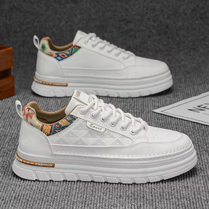 2025 Fashion Sneaker Thick-soled Breathable <b>Men</b> Casual Walking Style <b>Shoes</b> High-quality platform flat Skateboarding <b>Shoes</b> - Product Image 1