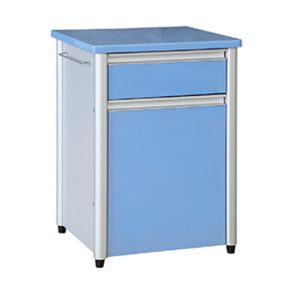 Modern Design Movable ABS Plastic Hospital Cupboard <b>Lockable</b> Bedside Cabinet for Patient Room - Product Image 6