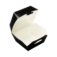 Carpeta Kraft Biodegradable y Ecológica para Hamburguesas, con Diseño Personalizado, Logotipo y Laminado Mate, para Llevar, Venta al por Mayor