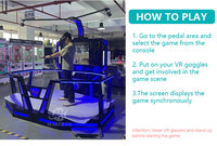 Simulateur de réalité virtuelle de tir MAKER pour parc d'attractions, plateforme de marche interactive 9D, jeu de tir VR 9D