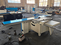Scie à panneaux à table coulissante pour le travail du bois, 2800 mm, 45 degrés, prix bas, MDF, contreplaqué, bois massif, panneau mélaminé, 2026