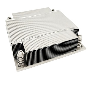 Disipador de Calor de Aluminio Personalizado para CPU de Servidor 4U, Base de Cobre para Enfriamiento de CPU - Product Image 3