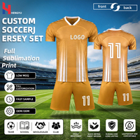Collection de maillots de football, ensemble d'uniformes de football personnalisés, design par sublimation, séchage rapide, respirant, vente en gros, évacuation de l'humidité pour les clubs