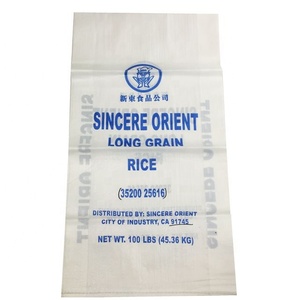 Sacs tissés en polypropylène 25 kg 50 kg 100 kg <span class=keywords><strong>avec</strong></span> <span class=keywords><strong>logo</strong></span> pour l'emballage du <span class=keywords><strong>riz</strong></span>, de la farine, des céréales, du maïs, du sucre, des aliments pour animaux de compagnie et de volaille - Product Image 3