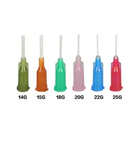 Professional Plastic Products Manufacturer Plastic Flat Needle Tips Industrial Dispensing Syringe Blunt Needle
