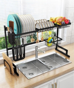 <span class=keywords><strong>Escurridor</strong></span> <span class=keywords><strong>de</strong></span> <span class=keywords><strong>platos</strong></span> grande ajustable <span class=keywords><strong>para</strong></span> organizador <span class=keywords><strong>de</strong></span> cocina, soporte <span class=keywords><strong>para</strong></span> utensilios <span class=keywords><strong>de</strong></span> acero inoxidable, estante <span class=keywords><strong>para</strong></span> <span class=keywords><strong>platos</strong></span> sobre el <span class=keywords><strong>fregadero</strong></span> - Product Image 3
