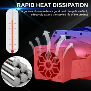 Faros Delanteros LED Bi-Proyector de Alta Calidad de 3 Pulgadas, 65 W, 12 V, 8000 Lúmenes, 6000 K, Resistentes al Agua, Luces Antiniebla para Conducir, Universales para Automóviles - Product Image 5
