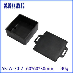 60*60*30 มม.ออกแบบใหม่ติดผนังตู้พลาสติกควบคุมอิเล็กทรอนิกส์พลาสติกหูติดผนัง <span class=keywords><strong>Iot</strong></span> ตู้ - Product Image 5