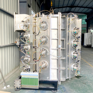 Machine de revêtement par pulvérisation PVD automatique industrielle avec système de bombardement ionique à tension biaisée, équipement de peinture sous vide - Product Image 2