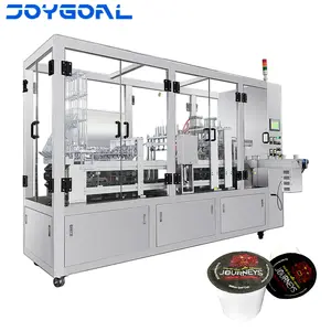 Automatic linear Type Coffee Powder Filling Machine Coffee Cup Espresso Filling And Sealing Machine