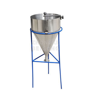 Nouvel appareil standard pour la consistance du mortier <span class=keywords><strong>de</strong></span> ciment, cône <span class=keywords><strong>de</strong></span> fluage pour pâte <span class=keywords><strong>de</strong></span> ciment, avec cadre pour roche ou agrégat. - Product Image 1