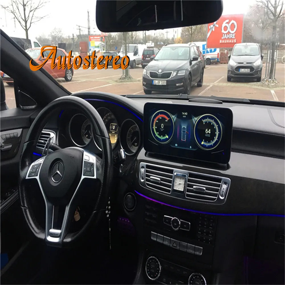 Autoradio Android 2011, 8 go/2018, Navigation GPS, lecteur multimédia, unité centrale, magnétophone, pour voiture Mercedes Benz classe CLS W218 (10.0) (128)