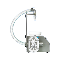Machine de remplissage semi-automatique à pompe à engrenages à commande numérique pour liquides visqueux (huile, shampoing, après-shampoing, glycérine, gel douche)