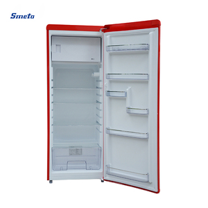 Smeta 265L 220V Réfrigérateur rétro autoportant à deux portes en vente - Product Image 5