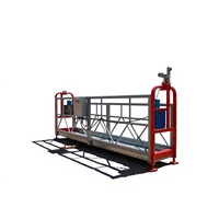 Plateforme suspendue en acier Q235 ZLP630 pour le nettoyage des façades et la maintenance des bâtiments hôteliers WUFENG