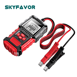 Probador de batería de plomo y ácido de tendencia <span class=keywords><strong>12V</strong></span> 24V batería Universal CCA probador de resistencia interna camión motocicleta Analizador de batería de coche - Product Image 5