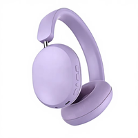 Casque audio supra-auriculaire ANC haut de gamme avec coussinets en mousse à mémoire de forme, son stéréo HiFi, casque sans fil OEM ODM à réduction de bruit