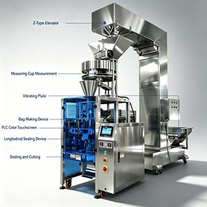 Máquina Empacadora Automática Industrial VFFS para Detergente en Polvo, 1kg 2kg, Máquina de Llenado y Empaquetado de Detergente en Polvo - Product Image 2