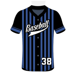Maillot de baseball sur glace professionnel de haute qualité Logo personnalisé imprimé uniformes d'équipe à coutures hautes costumes de sport sublimés - Product Image 5