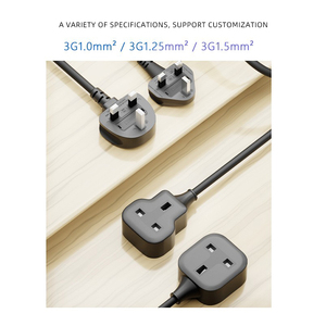 Kebaolong tích hợp BS anh tiêu chuẩn ổ cắm cắm dây điện mở rộng Dòng 3m 1.5 vuông - Product Image 4