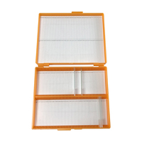 Most Popular Medical Science Lab Plastic Pathological Histology Microscope Glass Slide Box With Buckle
