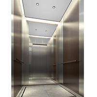 Ascenseur à entraînement AC de 1600 kg au design moderne, très demandé, pour usage commercial et résidentiel (8 étages)