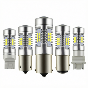 Ampoules LED de signalisation pour voiture série G3 1156 BA15S 1157 BAU15S 7440 7443 3156 3157 DRL Feux arrière Stop Rouge Jaune Blanc 12V - Product Image 1