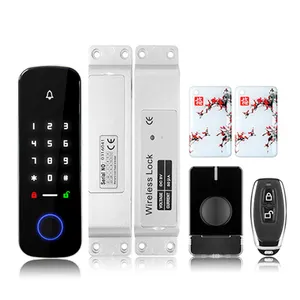 <span class=keywords><strong>Set</strong></span> di controllo accessi con impronte digitali fai-da-te/Kit di serrature per porte con impronte digitali Wireless - Product Image 2