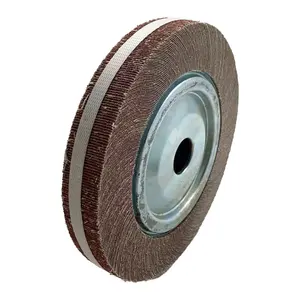 China JGR Abrasive Tools Stainless Steel Buffing Polished Abrasive Polishing Manufacturer Flap Wheel