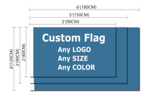 علم مخصص مطبوع رقمياً بألوان كاملة من البوليستر 100٪، راية رياضية لفريق كرة القدم، زينة معلقة صديقة للبيئة ومتينة - Product Image 5