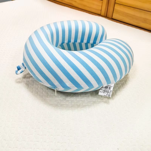 Hàn quốc-phong cách bông vải với nút cố định <span class=keywords><strong>U</strong></span> hình dạng bộ nhớ bọt cổ gối - Product Image 6