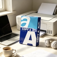 Papier copie A4 100% pâte de bois vierge 70g/75g/80g, lisse, résistant aux transferts, blanc, Shandong