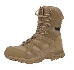 Yakeda Suede Waterproof Wear-Resist Botas Tactical Combat Men's Boots