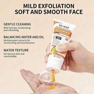 Gel Exfoliante Super Blanqueador de Cúrcuma de Marca Privada 100ml, Extractos Naturales de Plantas, Limpieza Profunda <span class=keywords><strong>para</strong></span> Todo el Cuerpo - Product Image 5