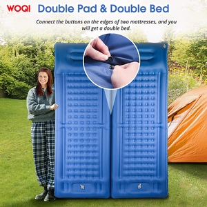 WOQI Canapé gonflable au design moderne avec coussin d'air pliable pour une utilisation en extérieur Sac d'emballage à bulles inclus - Product Image 4