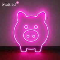 Enseigne néon LED personnalisée pour animaux de compagnie : portrait lumineux chien ou chat |   Lampe néon en silicone acrylique pour les amoureux des animaux, cadeau, décoration murale pour la maison